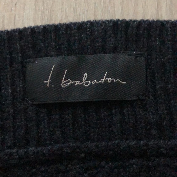 Aritzia Babaton Black Knit Flare Skirt - Picture 7 of 7